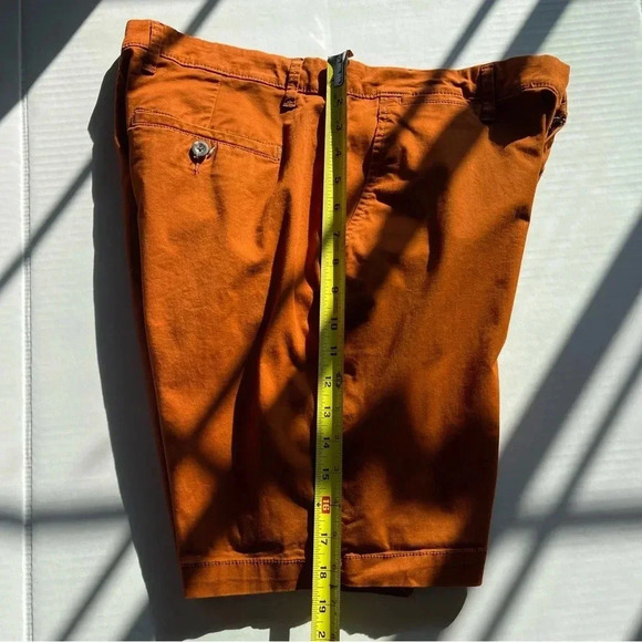 Good fellow & Co Linden Short 9” Orange Solid Men size 34 - Picture 4 of 8